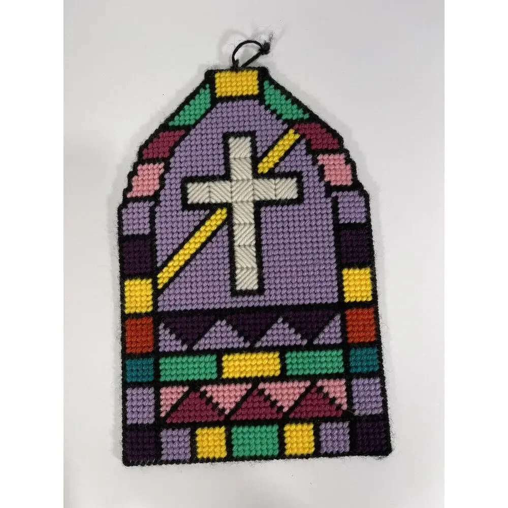 Unbranded vintage needlepoint